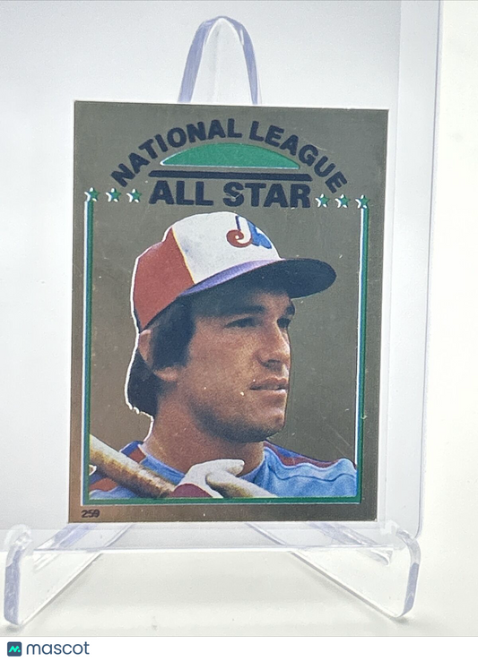 1981 Topps Stickers Gary Carter FOIL Baseball Card #259 NM-Mint FREE SHIPPING