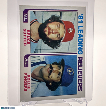 1982 Topps '81 Leading Relievers Baseball Card #168 NM-Mint FREE SHIPPING