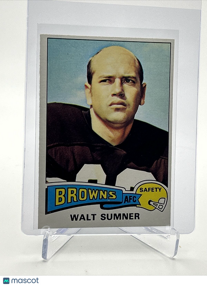 1975 Topps Walt Sumner Football Card #137 NM Quality FREE SHIPPING