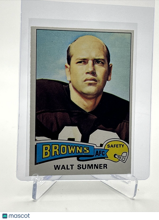 1975 Topps Walt Sumner Football Card #137 NM Quality FREE SHIPPING
