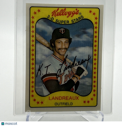 1981 Kellogg's Ken Landreaux Baseball Card #30 NM-Mint FREE SHIPPING