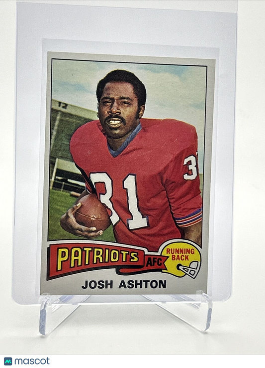 1975 Topps Josh Ashton Football Card #266 NM Quality FREE SHIPPING