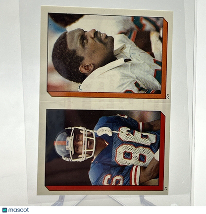 1986 Topps Lionel Manuel/Roy Foster Sticker Card #71/221 NM-MT FREE SHIPPING