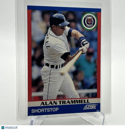 1991 Score 100 Superstars Alan Trammell Baseball Card #63 Mint FREE SHIPPING