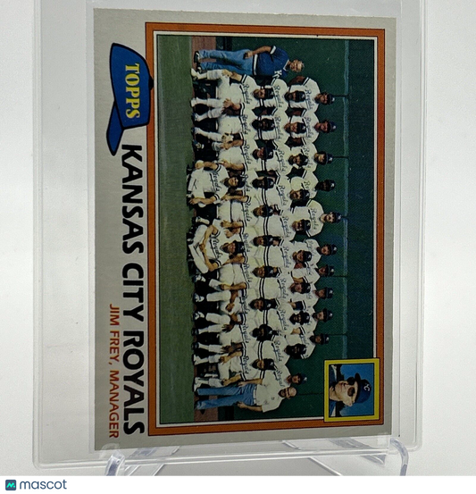 1981 Topps Kansas City Royals Checklist Baseball Card #667 NM-Mint FREE SHIPPING