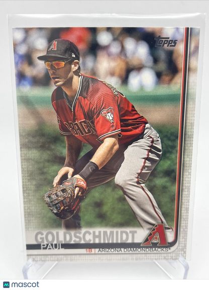 2019 Topps Paul Goldschmidt Baseball Card #297 Mint FREE SHIPPING