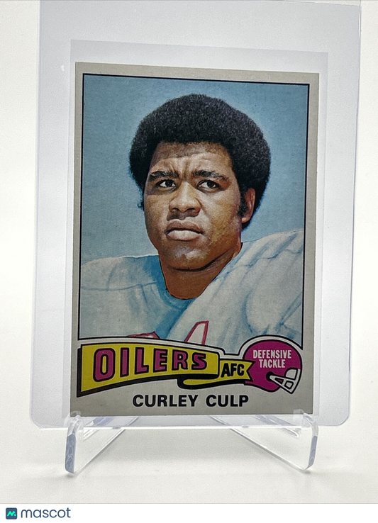 1975 Topps Curley Culp Football Card #297 NM Quality FREE SHIPPING