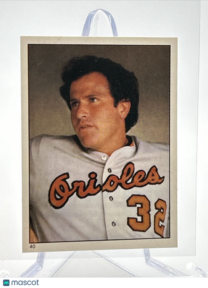 1981 Topps Stickers Steve Stone Baseball Card #40 NM-Mint FREE SHIPPING