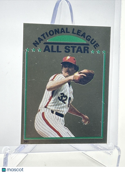 1981 Topps Stickers Steve Carlton FOIL Baseball Card #261 NM-Mint FREE SHIPPING