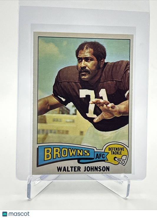 1975 Topps Walter Johnson Football Card #463 NM Quality FREE SHIPPING