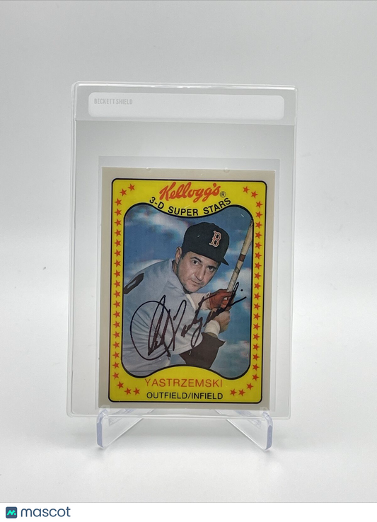 1981 Kellogg's Carl Yastrzemski Baseball Card #48 NM-Mint FREE SHIPPING