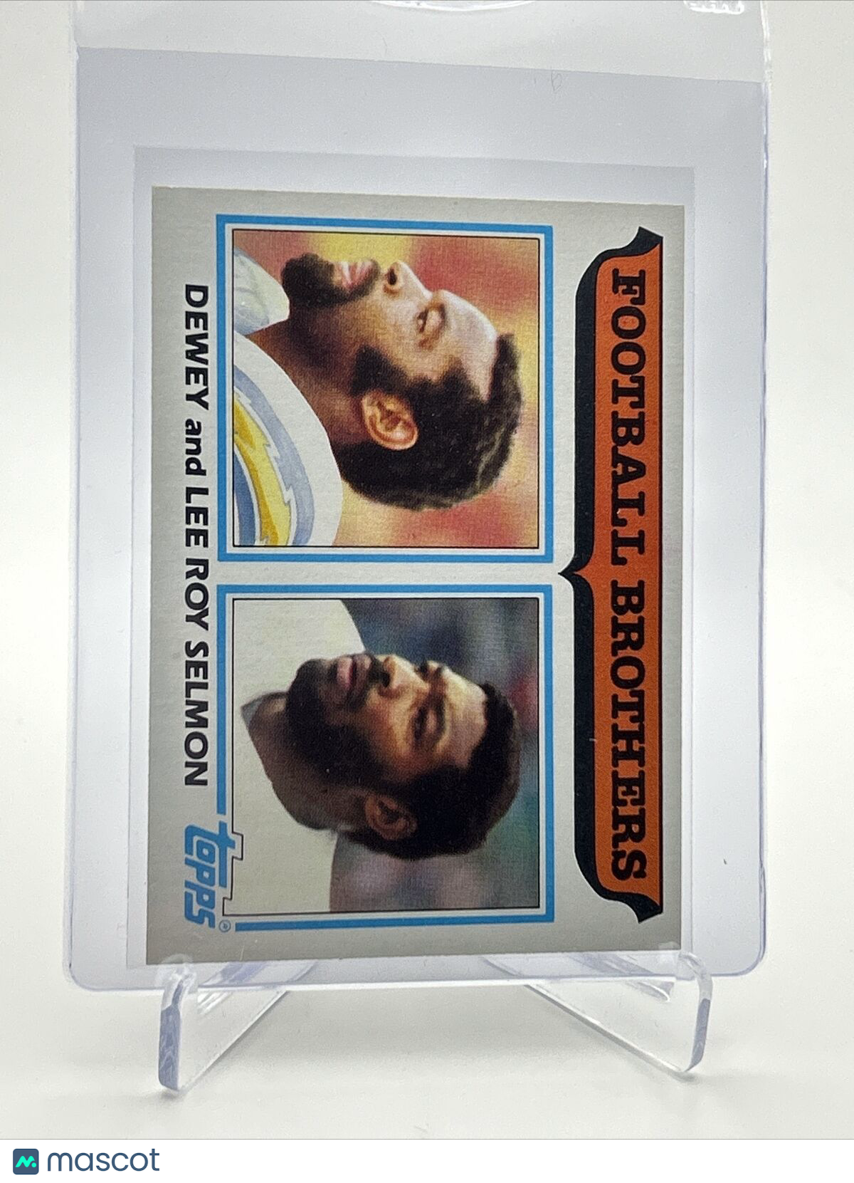 1982 Topps Dewey Selmon/Lee Roy Selmon Football Card #270 NM-MT FREE SHIPPING