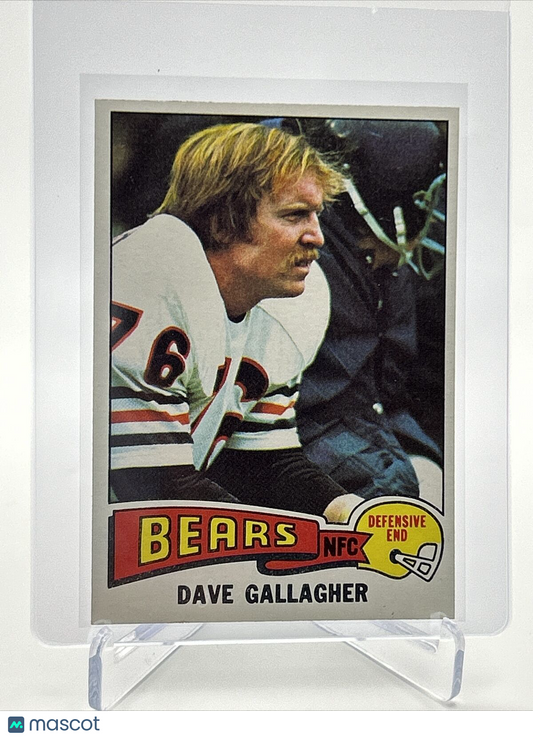 1975 Topps Dave Gallagher Rookie Football Card #379 NM Quality FREE SHIPPING