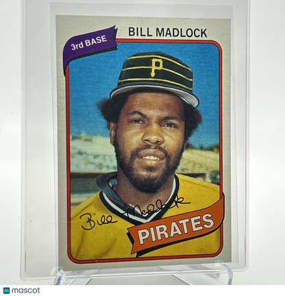 1980 Topps Bill Madlock Baseball Card #55 NM-Mint FREE SHIPPING
