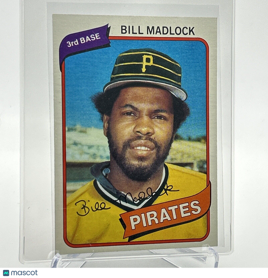 1980 Topps Bill Madlock Baseball Card #55 NM-Mint FREE SHIPPING