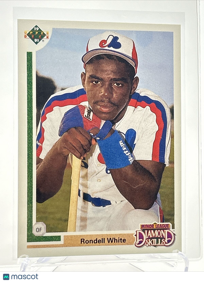 1991 Upper Deck Final Edition Rondell White Rookie Card #10F Mint FREE SHIPPING