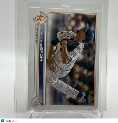 2022 Topps Jacob deGrom Baseball Card #330 Mint FREE SHIPPING
