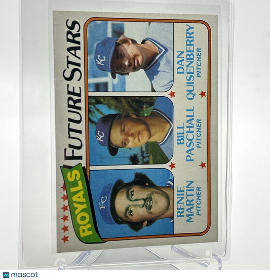 1980 Topps Royals Future Stars Rookie Baseball Card #667 NM-Mint FREE SHIPPING