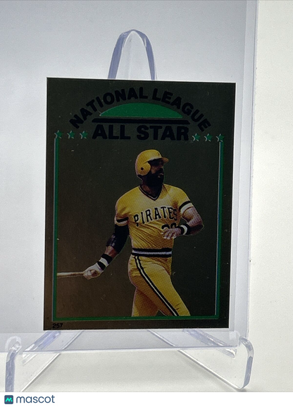 1981 Topps Stickers Dave Parker FOIL Baseball Card #257 NM-Mint FREE SHIPPING