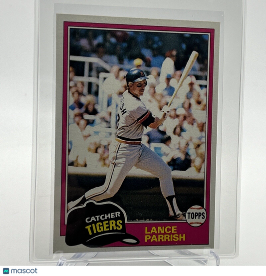 1981 Topps Lance Parrish Baseball Card #392 NM-Mint FREE SHIPPING