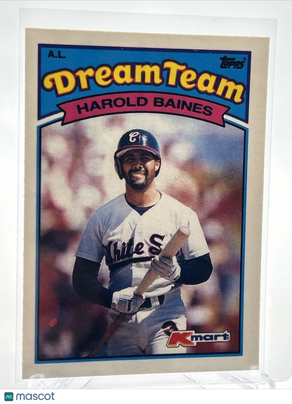 1989 Topps Kmart Dream Team Harold Baines Baseball Card #22 Mint FREE SHIPPING