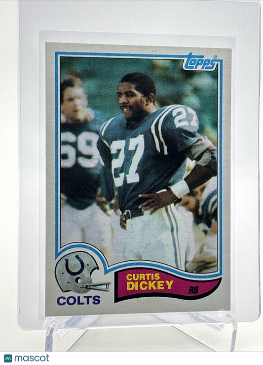 1982 Topps Curtis Dickey Football Card #13 NM-MT FREE SHIPPING