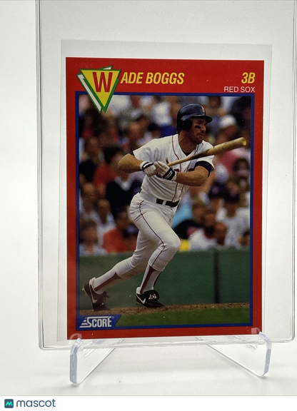 1989 Score Hottest 100 Wade Boggs Baseball Card #100 Mint FREE SHIPPING