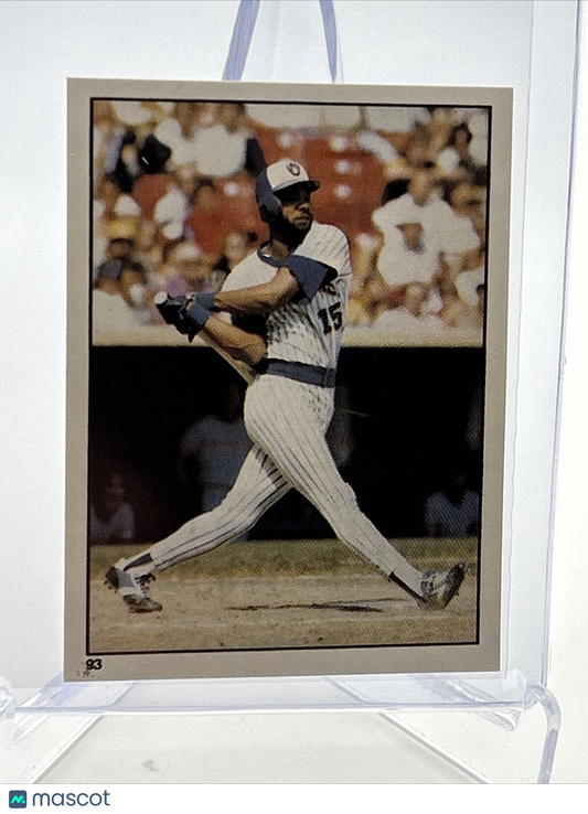 1981 Topps Stickers Cecil Cooper Baseball Card #93 NM-Mint FREE SHIPPING