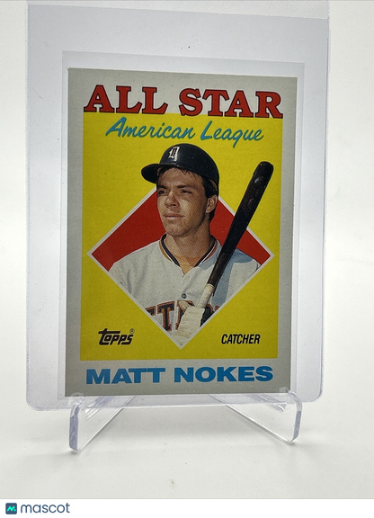 1988 Topps Matt Nokes Baseball Card #393 Mint FREE SHIPPING