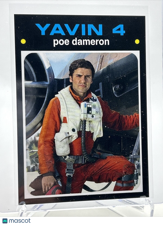 2023 Topps Star Wars Throwback Thursday Poe Dameron #43 Mint FREE SHIPPING