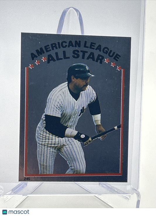 1981 Topps Stickers Reggie Jackson FOIL Baseball Card #245 NM-Mint FREE SHIPPING