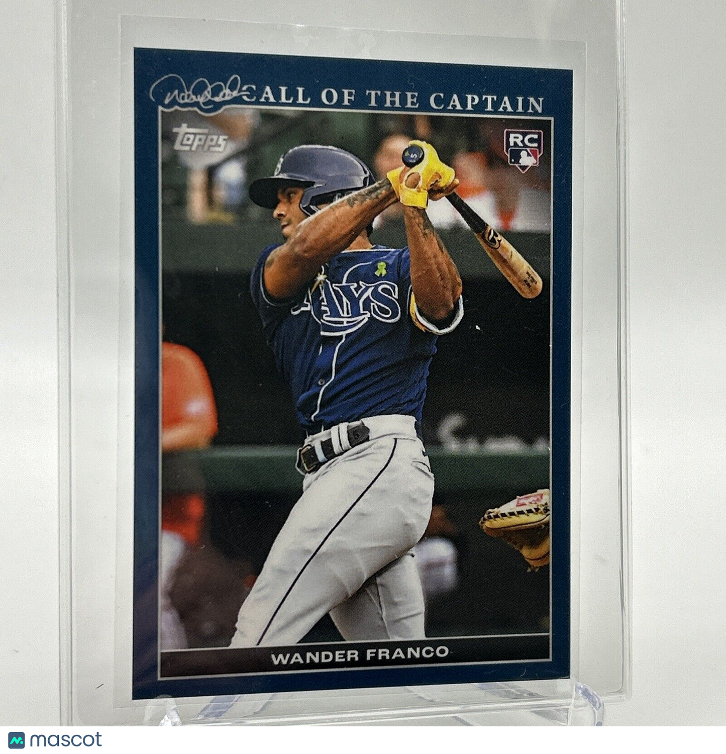 2022 Topps x Derek Jeter Wander Franco BLUE Rookie Card #16 121/175