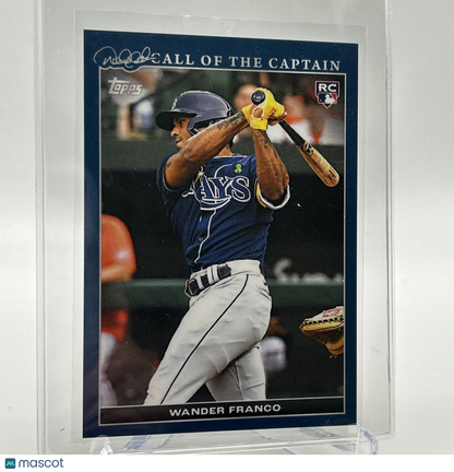 2022 Topps x Derek Jeter Wander Franco BLUE Rookie Card #16 121/175