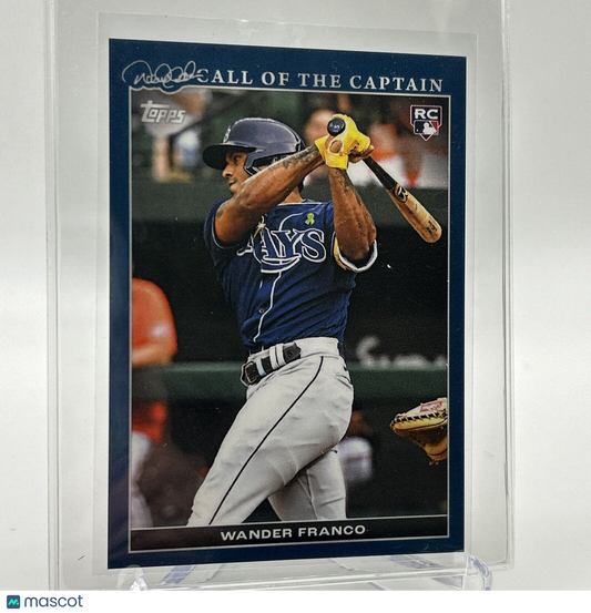 2022 Topps x Derek Jeter Wander Franco BLUE Rookie Card #16 121/175