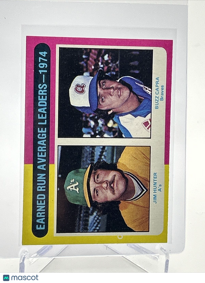1975 Topps 1974 ERA Leaders Baseball Card #311 NM Quality FREE SHIPPING
