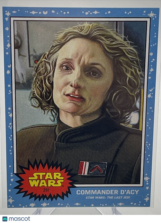 2022 Topps Star Wars Living Set Commander D'Acy Card #291 Mint FREE SHIPPING