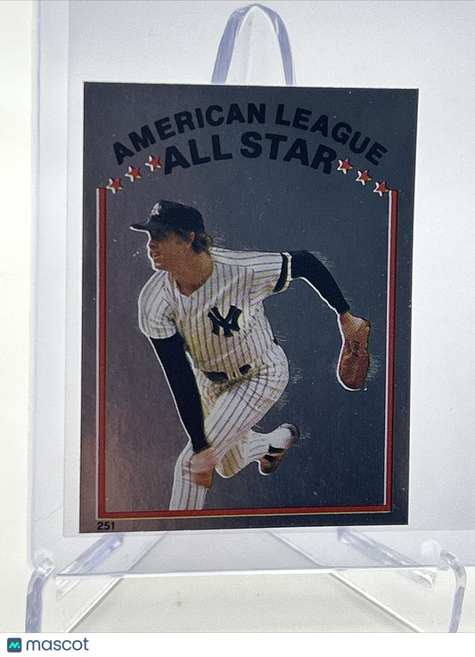 1981 Topps Stickers Rich Gossage FOIL Baseball Card #251 NM-Mint FREE SHIPPING