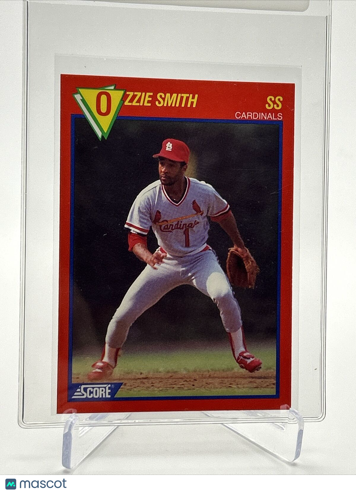 1989 Score Hottest 100 Ozzie Smith Baseball Card #88 Mint FREE SHIPPING