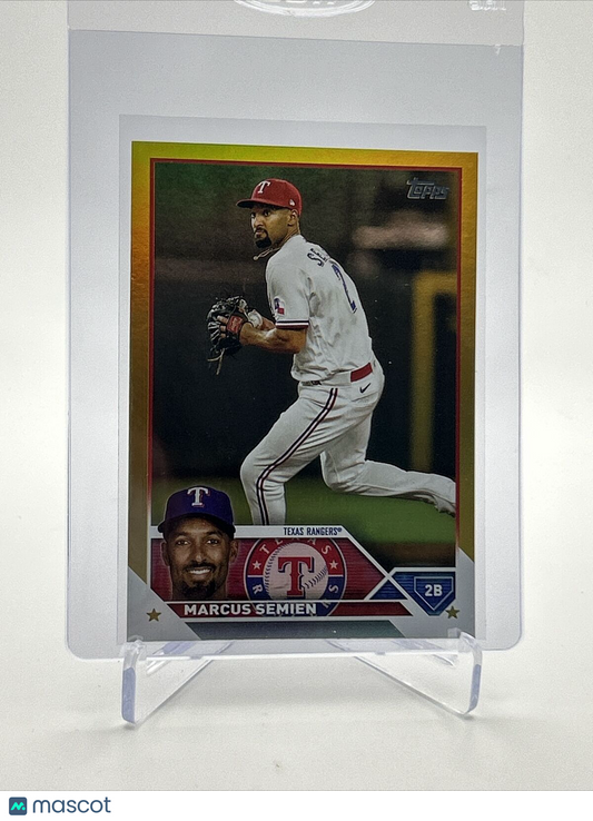2023 Topps GOLD FOIL Marcus Semien Baseball Card #532 FREE SHIPPING