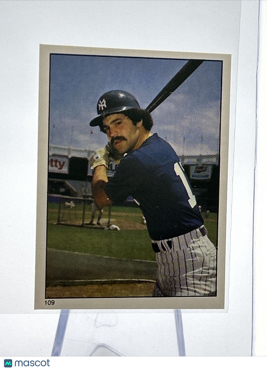 1981 Topps Stickers Rick Cerone Baseball Card #109 NM-Mint FREE SHIPPING