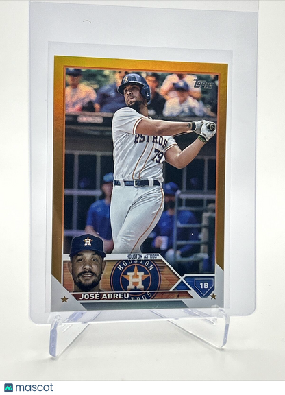 2023 Topps GOLD FOIL José Abreu Baseball Card #630 FREE SHIPPING