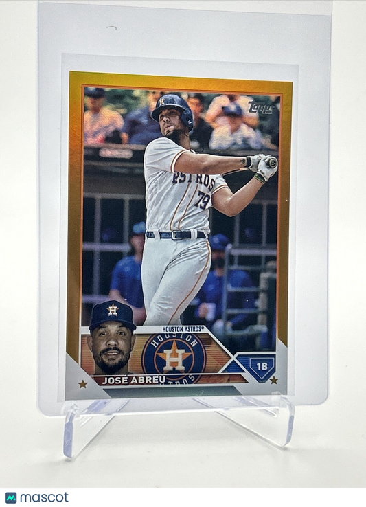 2023 Topps GOLD FOIL José Abreu Baseball Card #630 FREE SHIPPING