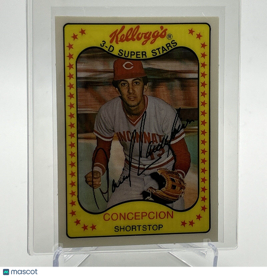 1981 Kellogg's Dave Concepcion Baseball Card #28 NM-Mint FREE SHIPPING