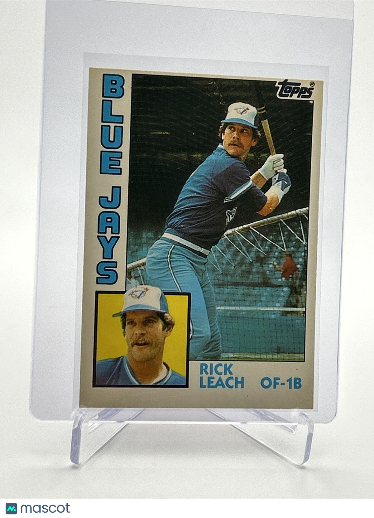 1984 Topps Traded TIFFANY Rick Leach Card #71T NM-MT FREE SHIPPING
