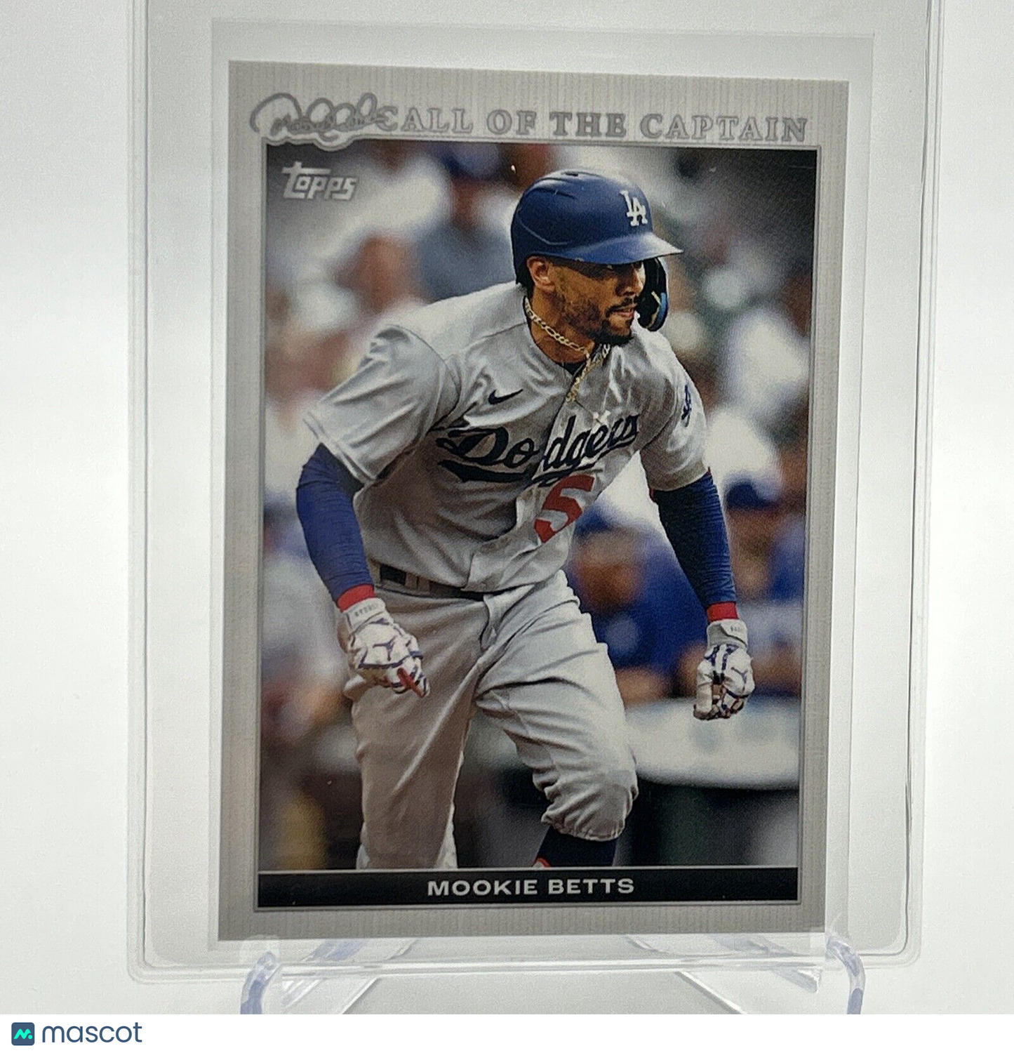 2022 Topps x Derek Jeter Mookie Betts Baseball Card #8 Mint FREE SHIPPING