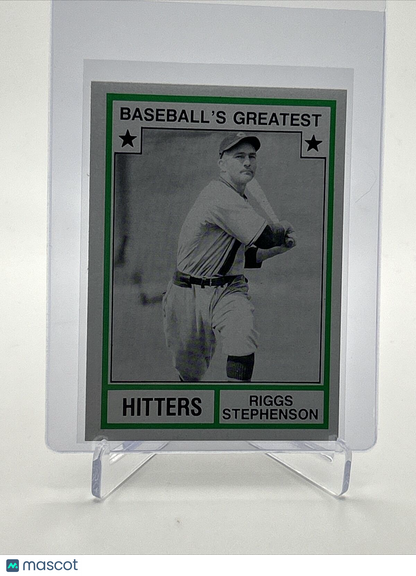 1982 TCMA Greatest Hitters Riggs Stephenson Baseball Card #25 Mint FREE SHIPPING