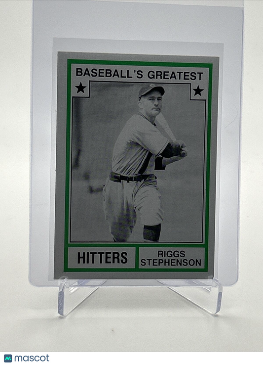 1982 TCMA Greatest Hitters Riggs Stephenson Baseball Card #25 Mint FREE SHIPPING