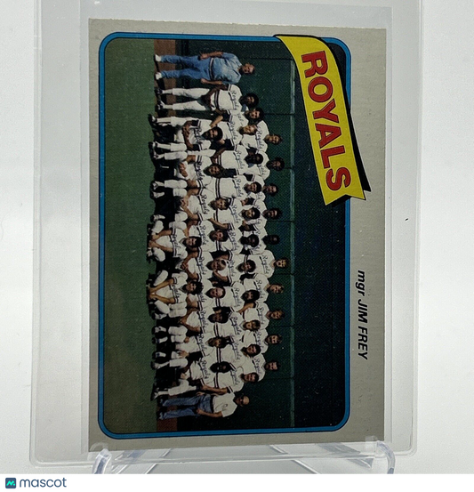 1980 Topps Jim Frey Checklist Baseball Card #66 NM-Mint FREE SHIPPING