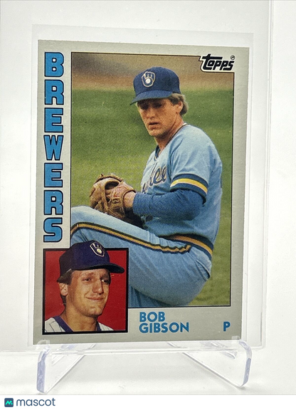 1984 Topps Bob Gibson Baseball Card #349 NM-Mint FREE SHIPPING