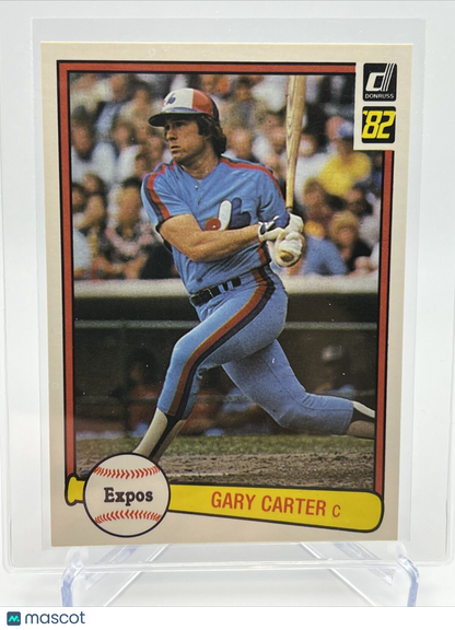 1982 Donruss Gary Carter Baseball Card #114 NM-MT FREE SHIPPING
